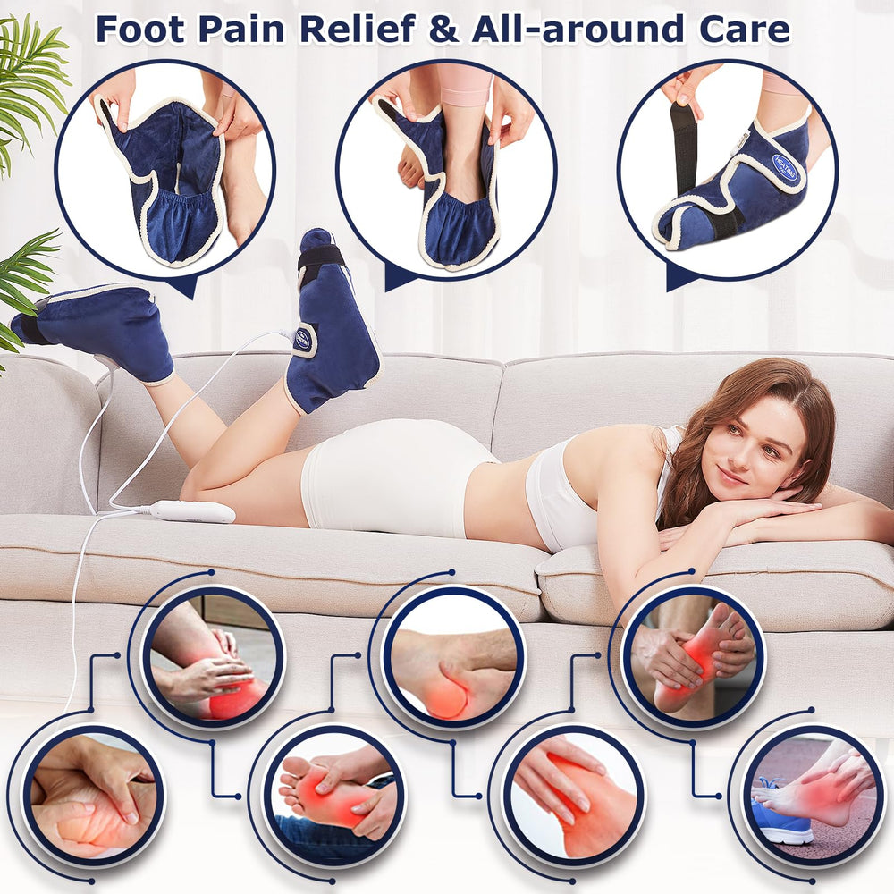 CAMECO control panel shows adjustable temperature and timer for personalized warmth sessions.