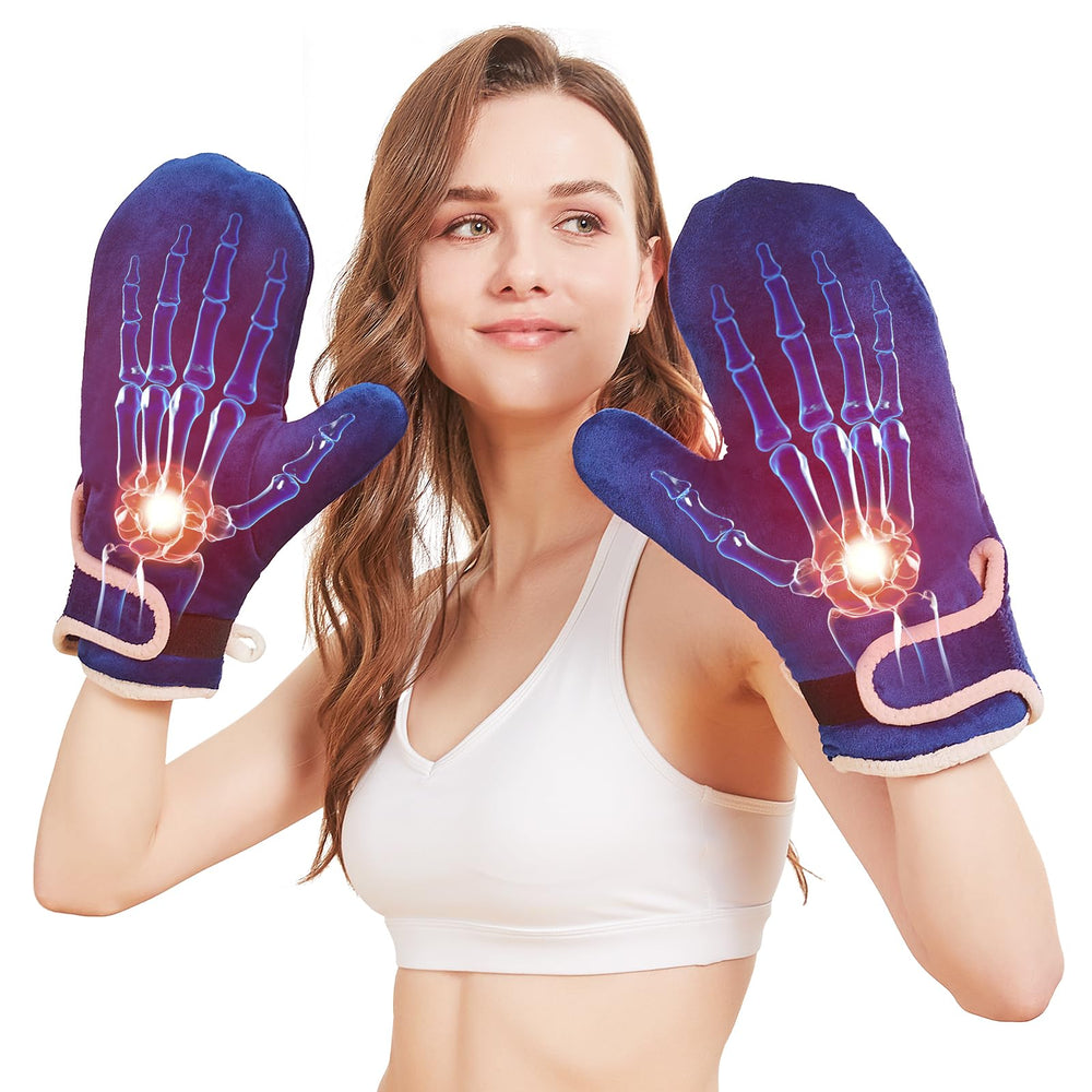 CAMECO heated gloves warming palms for quick joint comfort.