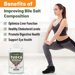 Canarata Tudca digestive-support scene suggests comfort after meals.