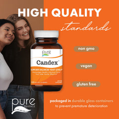Candex taken on an empty stomach between meals.