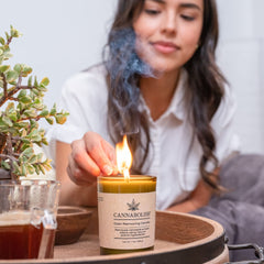 Cannabolish use-before-smoke image illustrating ideal timing before lighting.