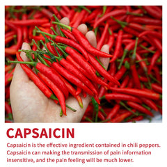 Capsaicin patches closeup revealing flexible plaster texture