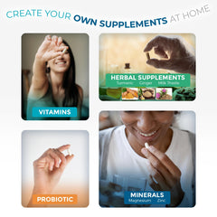 Capsuline Farma Lock empty capsules demonstrating advanced seal technology.