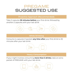 CAPSULYTE Pregame label detail emphasizing doctor-formulated blend