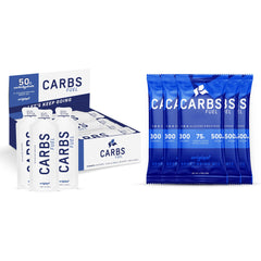 Carbs Fuel energy gel pack on the go for quick mid-workout fueling.