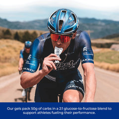 Carbs Fuel Original Energy Gel 55ml box-stack conveys compact, travel-friendly packaging.
