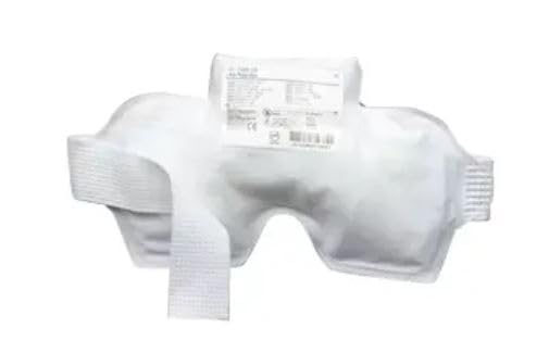 Cardinal Health Eye Ice Bag 4.5x10in for cooling the eye area after strain with a soft cover.