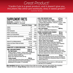 Cardio Cuts scoop with powder for precise pre-workout serving.