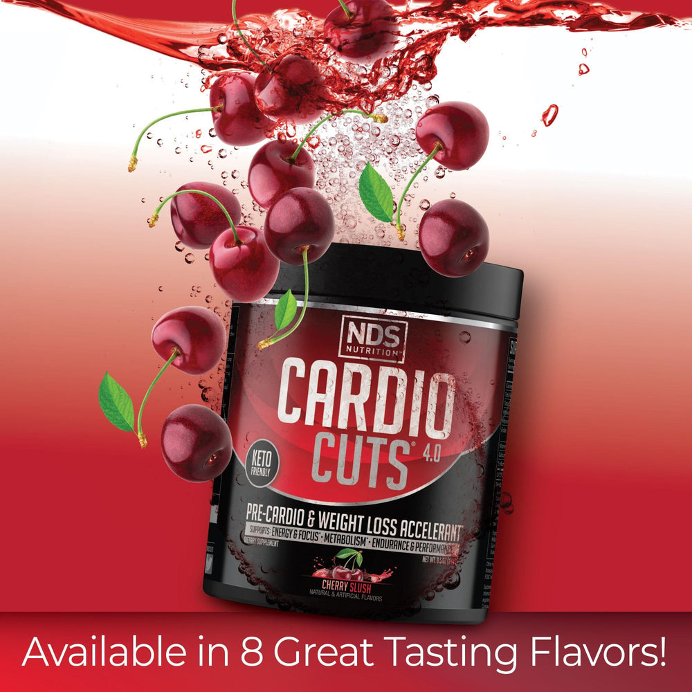 Cardio Cuts serving scoop on top signals convenient servings.