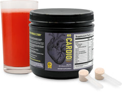 Cardio Miracle nitric oxide bottle ready for daily use, supporting steady energy.
