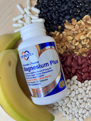 CardioTabs Magnesium Plus nutrition panel shows glycinate and taurate