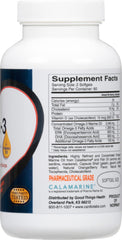 CardioTabs citrus-scented softgel in hand for easy swallowing.