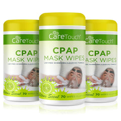 Care Touch CPAP Wipes Citrus Pack 70 Wipes: clean efficiently with a fresh aroma