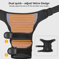Carecomfi adjustable strap ensures a snug fit.