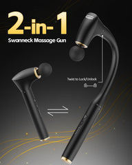 CareKing 5-speed control adapts intensity for varied muscle groups.