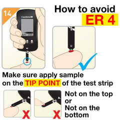 CareSens N battery indicator signaling long-lasting power