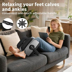 CARESKY foot massager with heat side view highlights ergonomic design for easy resting