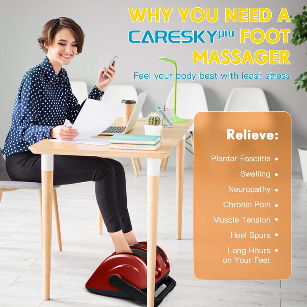 CARESKYpro Foot Massager—great for relaxing after a long day.
