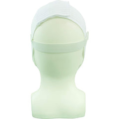 Carex CPAP chin strap worn during nightly CPAP sessions