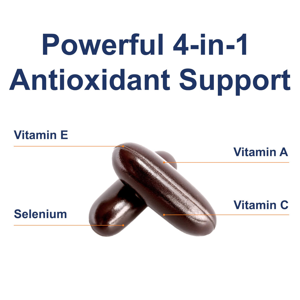 Carlson ACES + Zn nutrition panel lists zinc and antioxidant nutrients.