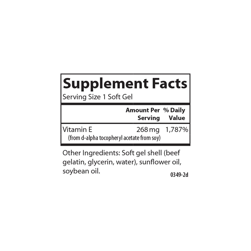 Carlson E-Gems outer packaging communicates quality and natural ingredients