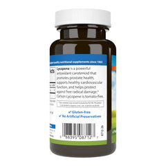Carlson Lycopene 15 mg label and packaging signaling potency and quality