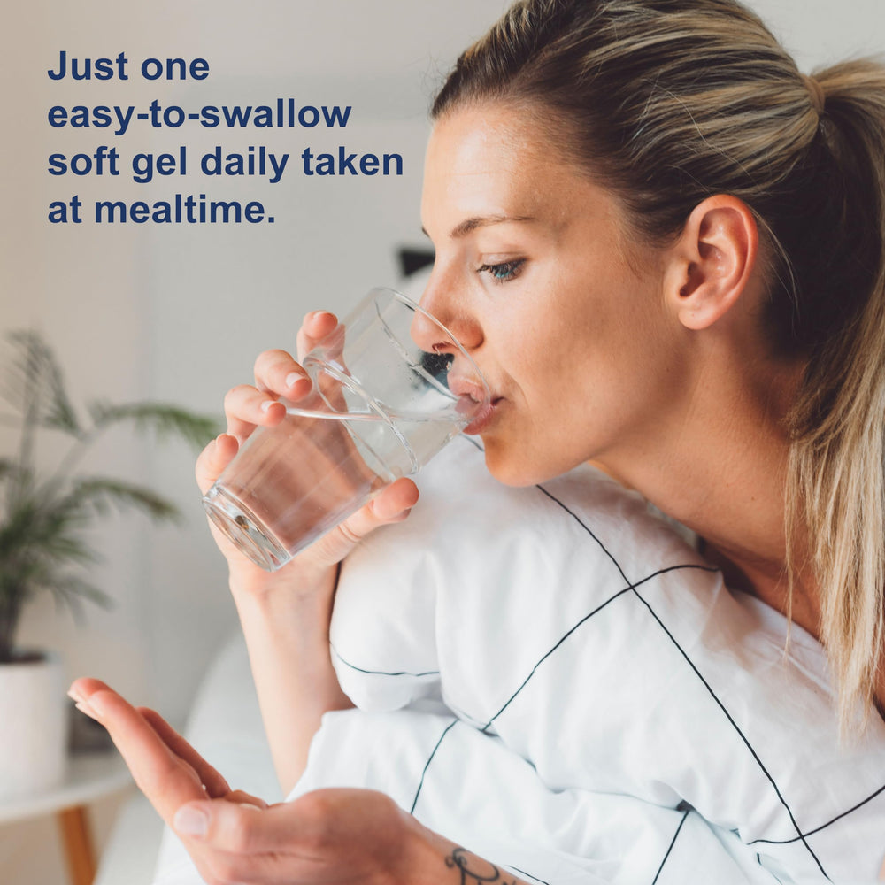 Carlson Magnesium Gels fresh-pack packaging conveys freshness and potency.