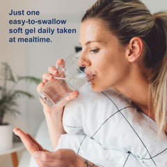 Carlson Magnesium Gels fresh-pack packaging conveys freshness and potency.