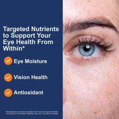 Carlson Moistur-eyes label detail emphasizes quality and ingredients