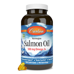 Carlson Salmon Oil from wild-caught Norwegian waters underscores responsible sourcing