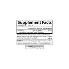 Carlson Vitamin A softgels supporting skin health and overall well-being.