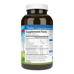 Carlson Solar D Gems lemon softgels closeup showing bright citrus flavor