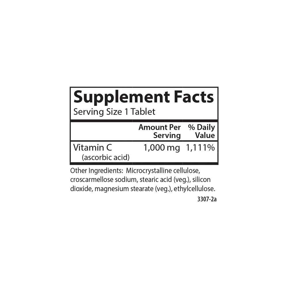 Carlson Vitamin C 1000 mg packaging box for 250-count bottle