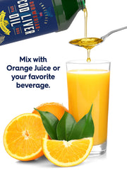 Non-GMO gluten-free Carlyle cod liver oil in packaging