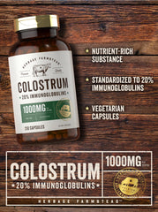 Carlyle Colostrum packaging box ready for shopping.
