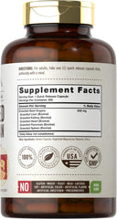Carlyle Grass Fed Beef Organ Complex label highlighting pasture-raised ingredients.