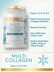 Carlyle powder mix in smoothie for a versatile wellness routine.