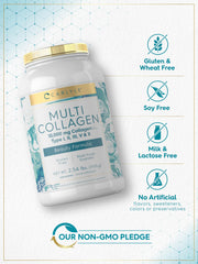 Carlyle bottle label close-up highlighting gluten-free claim.