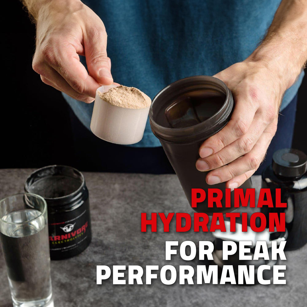 Carnivore Electrolytes travel packaging ready for on-the-go hydration.