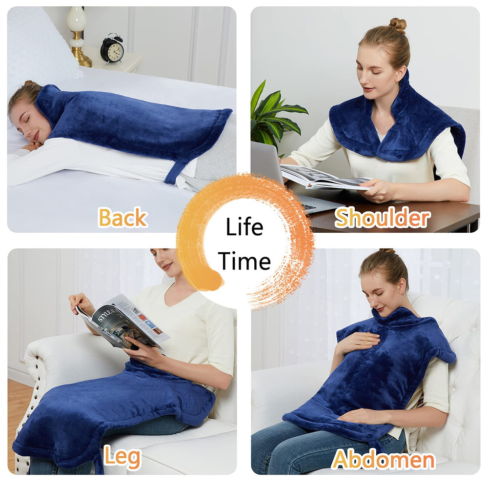 CAROMIO large 33x22 inch pad covers back and shoulders.