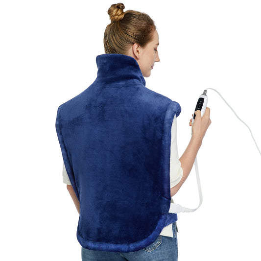 CAROMIO heating pad neck and shoulders wrap provides targeted heat and comfort.