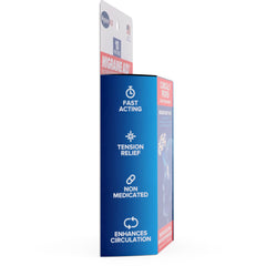 CarpalAid Migraine AID patch on neck area for soothing comfort