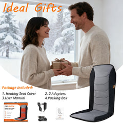 CARSHION heated seat cover ideal winter gift packaging.