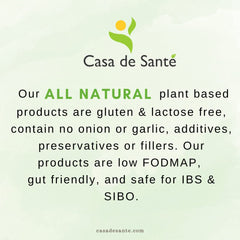 Casa de Sante collagen blends into coffee or tea smoothly.