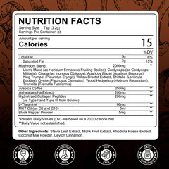 Catfit 10-in-1 mushroom complex for enhanced cognitive support and everyday vitality.