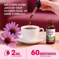 Catfit Lymphatic Drops non-GMO bottle scene for clean formulation