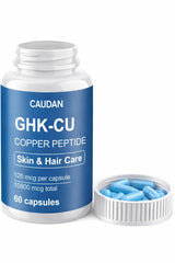 CAUDAN GHK-Cu delayed-release technology demonstrates sustained absorption.