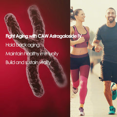 CAW Max Absorption label emphasizes 99% purity and vegan, non-GMO formula