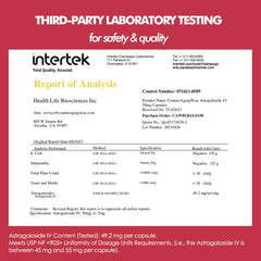 CAW USA-made supplement with third-party testing supports quality.