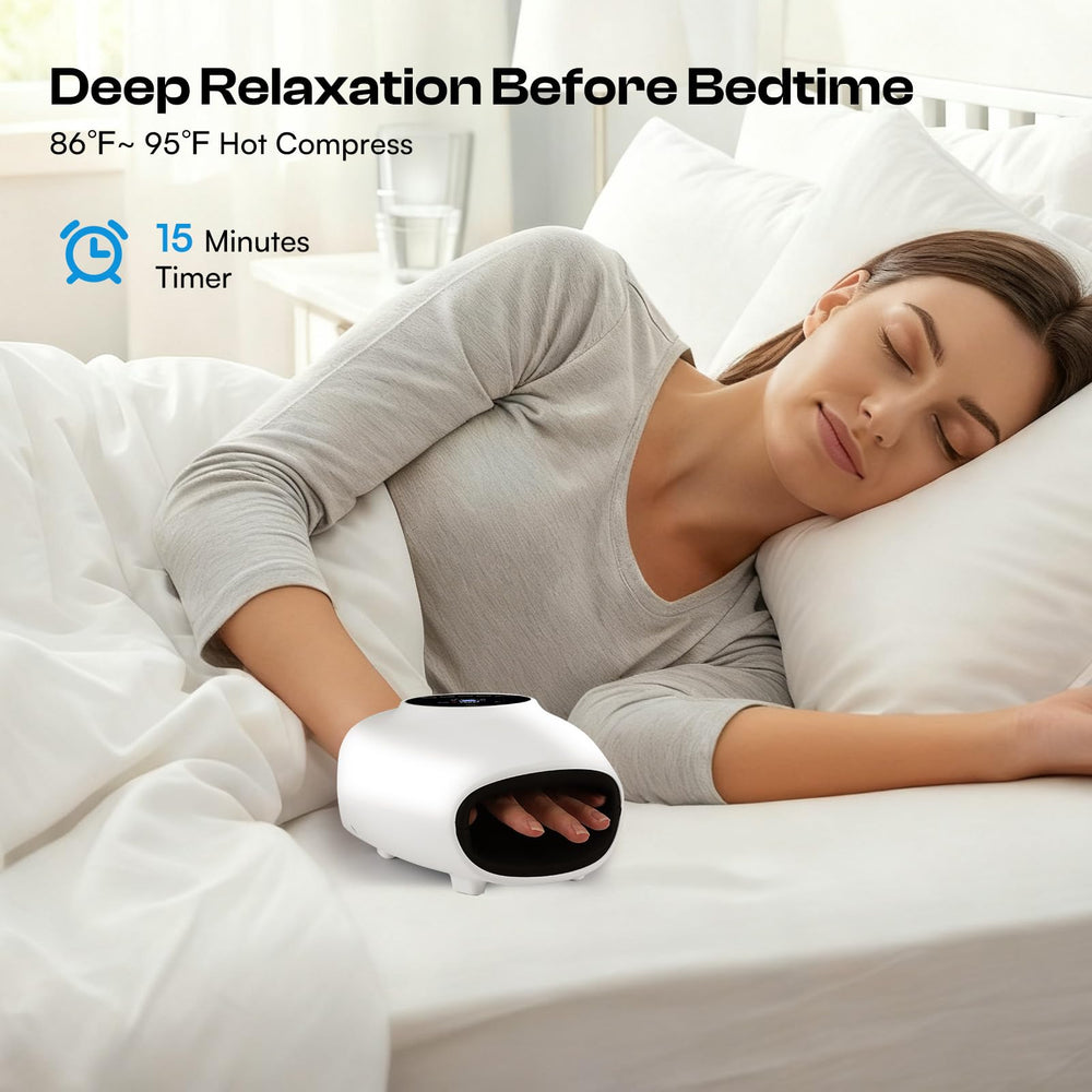 Caydo Hand Massager ergonomic, lightweight design fits the hand comfortably